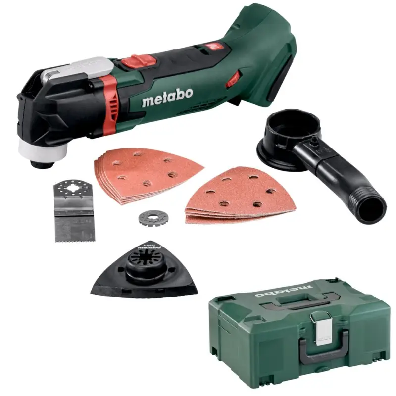 Metabo Akku Multitool MT 18 LTX 18 V im Metaloc + Zubehör CAS Akku System Mafell Must-Have