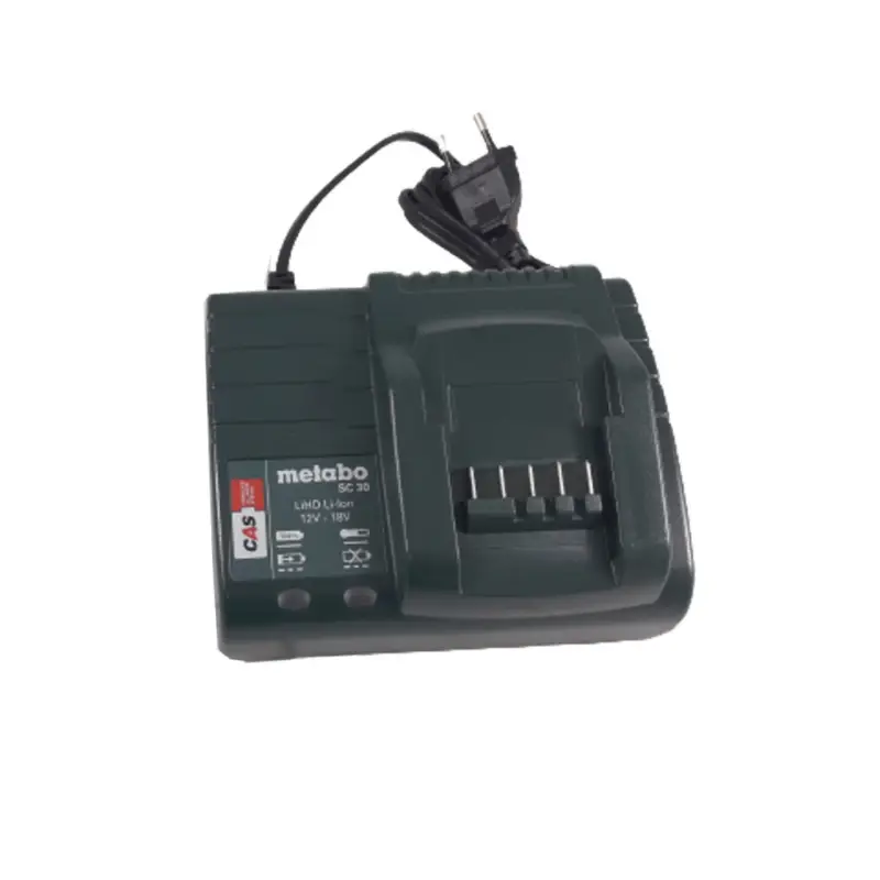 Neu Metabo Ladegerät SC 30 12-18V Akku Li-Ion Solo CAS System Mafell 27048001