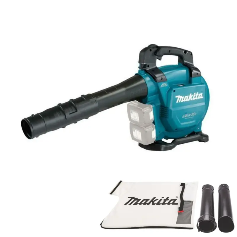 Makita Akku-Laubbläser und-sauger DUB363ZV Gebläse Schultergurt Absaugen 2x 18V Aktuell