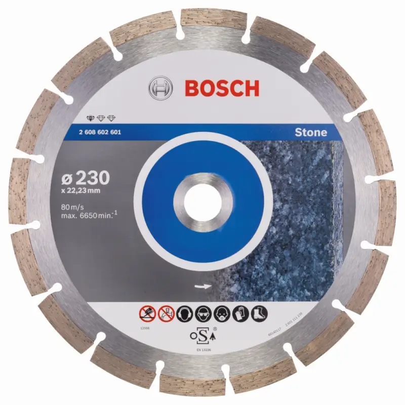 Bosch DIA-Trennscheibe Ø 230mm Standard For Stone Diamant 2608602601 Garantierte Lieferung