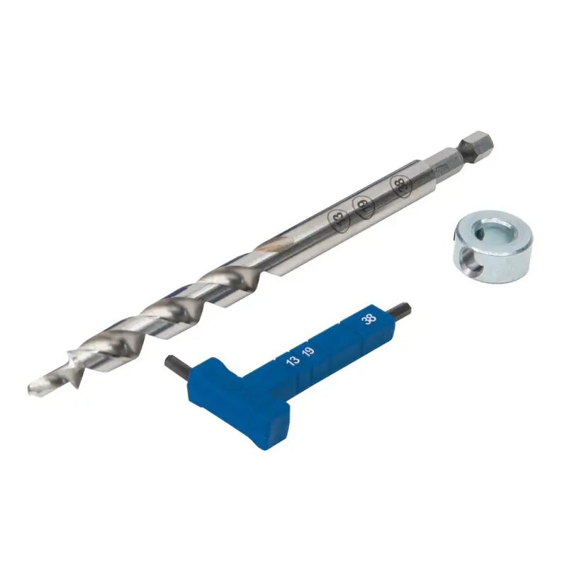 KREG Easy-Set-Stufenbohrer KPHA308-INT Bohrer Tiefenstellring Messlehre Top-Seller