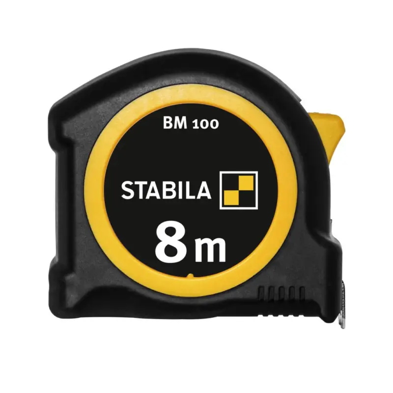 Stabila Taschenbandmaß BM 100 8m 19581 Bandbreite 25 mm Maßband Messen Solange Der Vorrat Reicht