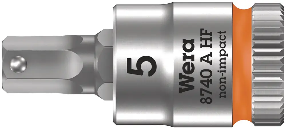 Mega-Angebot Wera 8740 A HF Zyklop Bitnuss 1/4"-Antrieb Innensechskantschrauben 5 x 28 mm