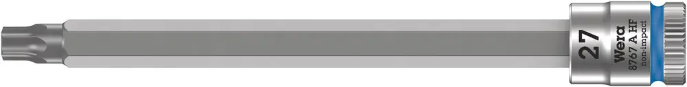 Wera 8767 A HF TORX® Zyklop Bitnuss mit 1/4"-Antrieb TX 27 x 100 mm 05003368001 Neue Kollektion