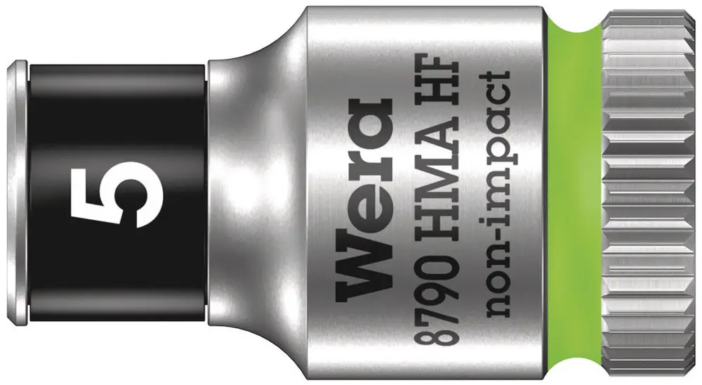 Wera 8790 HMA HF Zyklop-Steckschlüsseleinsatz mit 1/4"-Antrieb 5 x 23 mm Zertifiziert