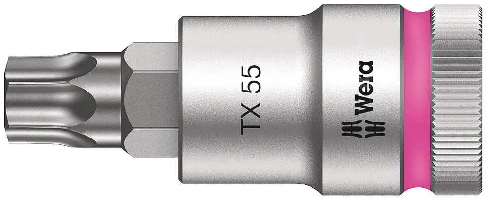 Nur Für Kurze Zeit Wera 8767 C HF TORX® Zyklop Bitnuss mit 1/2"-Antrieb TX 55 x 60 mm 05003837001