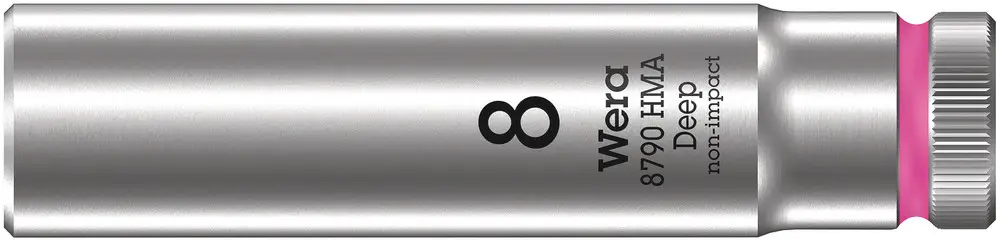 Schnäppchen Wera 8790 HMA Deep Steckschlüsseleinsatz mit 1/4"-Antrieb, 8 x 50 mm