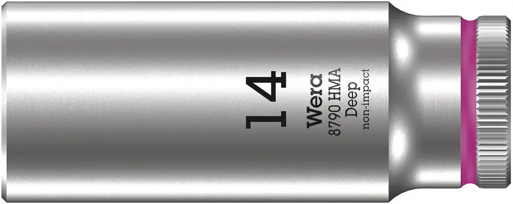 Wera 8790 HMA Deep Steckschlüsseleinsatz mit 1/4"-Antrieb, 14 x 50 mm Jetzt Bestellen