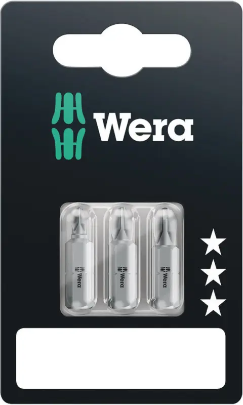 Finale Aktion Wera 851/1 Z SB Bits, 3-teilig PH 1x25, PH 2x25, PH 3x25 05073307001