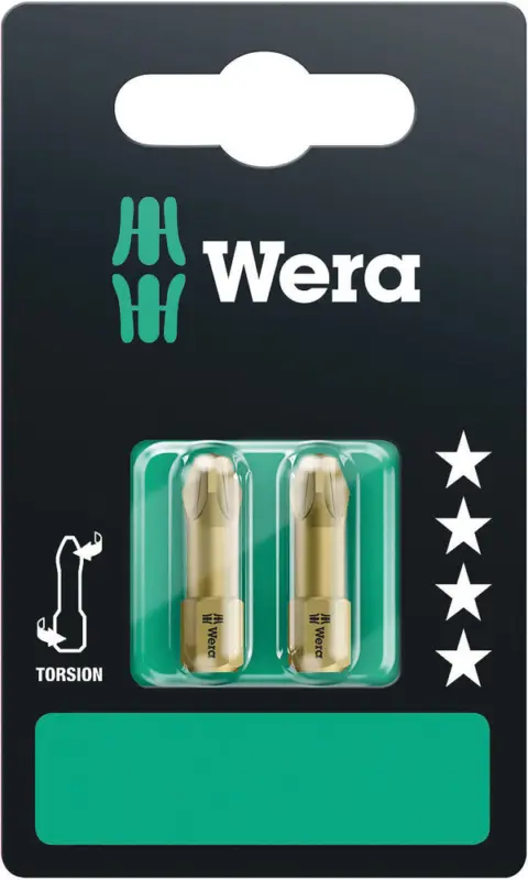 Schnäppchen Wera 855/1 TH SB Bits, PZ 3 x 25 mm, 2-teilig 05073372001