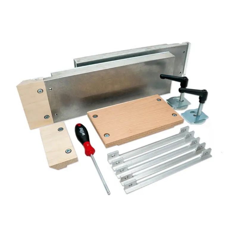 Markenprodukt Sicherheits Anschlagplatten Set 208 zur Befestigung vorhandener Fräsanschläge