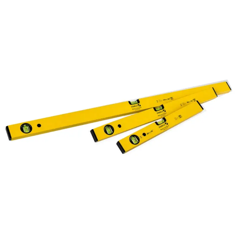 Stabila Leichtmetallwasserwaage - Set CLASSIC 70 3-teilig 100 cm, 60 cm, 40 cm Solange Der Vorrat Reicht