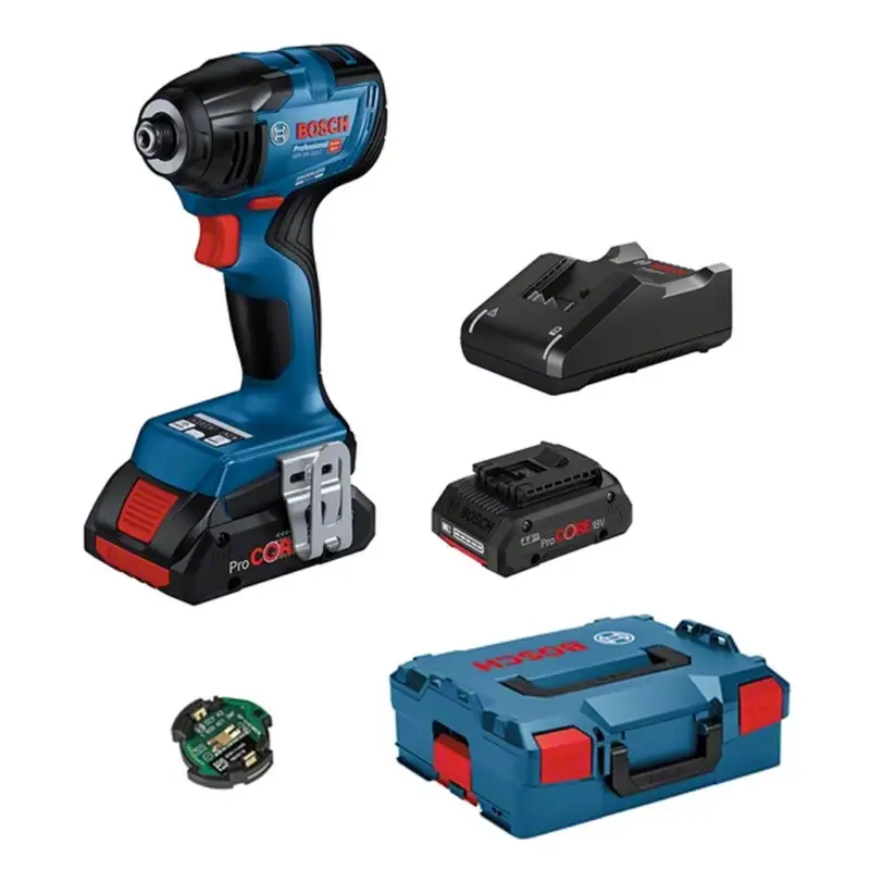 Billig Bosch Akku-Drehschlagschrauber GDR 18V-210 06019J0102 Akku 2 x 4,0 Ah ProCore