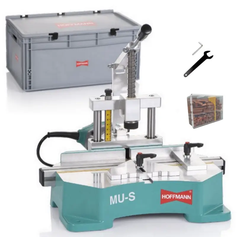 Wochenendangebot Hoffmann Manuelle Nutfräsmaschine MU-S W1020100 Tischmaschine Fräsmotor