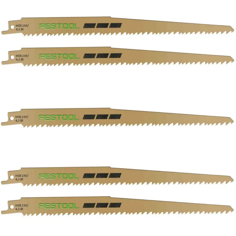 Abverkauf Festool Säbelsägeblatt Säbelsäge RSC 18 WOOD UNIVERSAL HSR 230/4,3 BI/5 577487