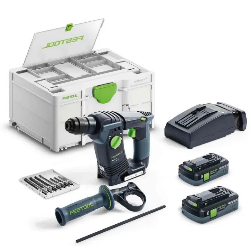 Finale Aktion Festool Akku Bohrhammer Bohren Bohrer Kassette BHC 18 HPC4,0 I-Plus 577602