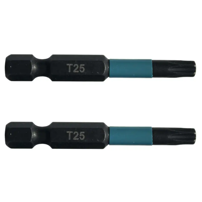 Makita Bit T25 Impact Black 2 Stück 50 mm 1/4 Zoll Sechskantaufnahme B-63797 Preis Gesenkt