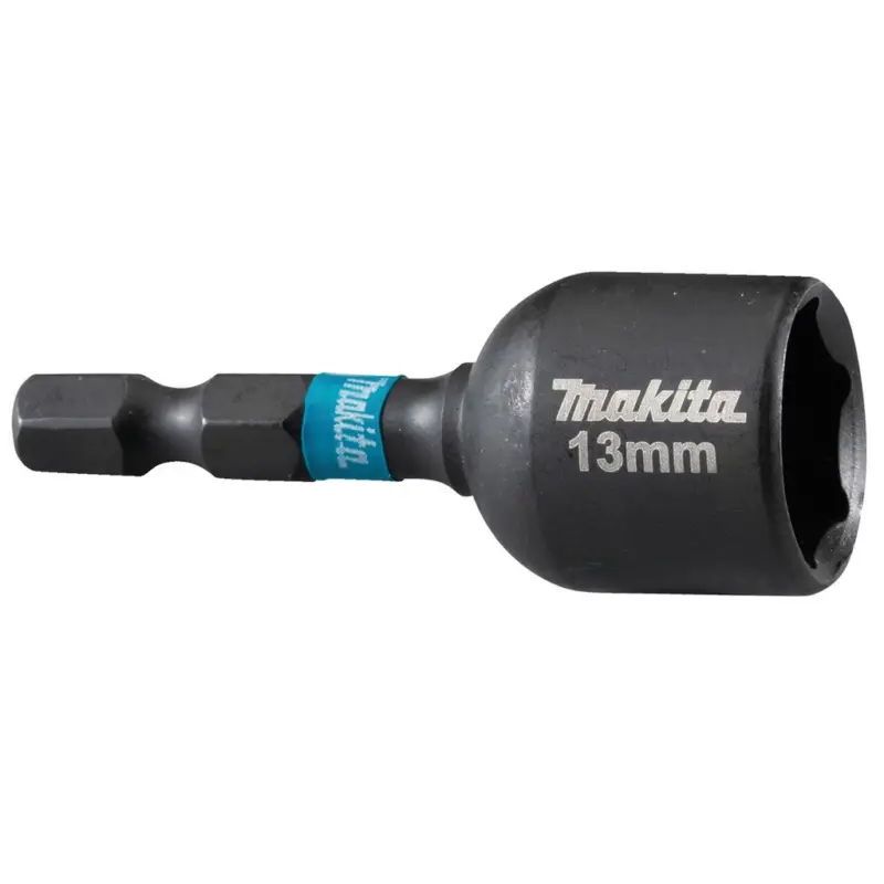 Super-Preis Makita Steckschlüssel 13 mm Impact Black SW13 1/4 Zoll Sechskantaufnahme B-66852
