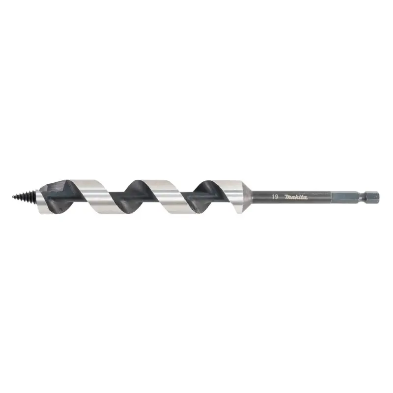 Makita Schlangenbohrer 19x200 mm 1/4 Zoll Sechskantaufnahme Vorschneider D-76065 Echt