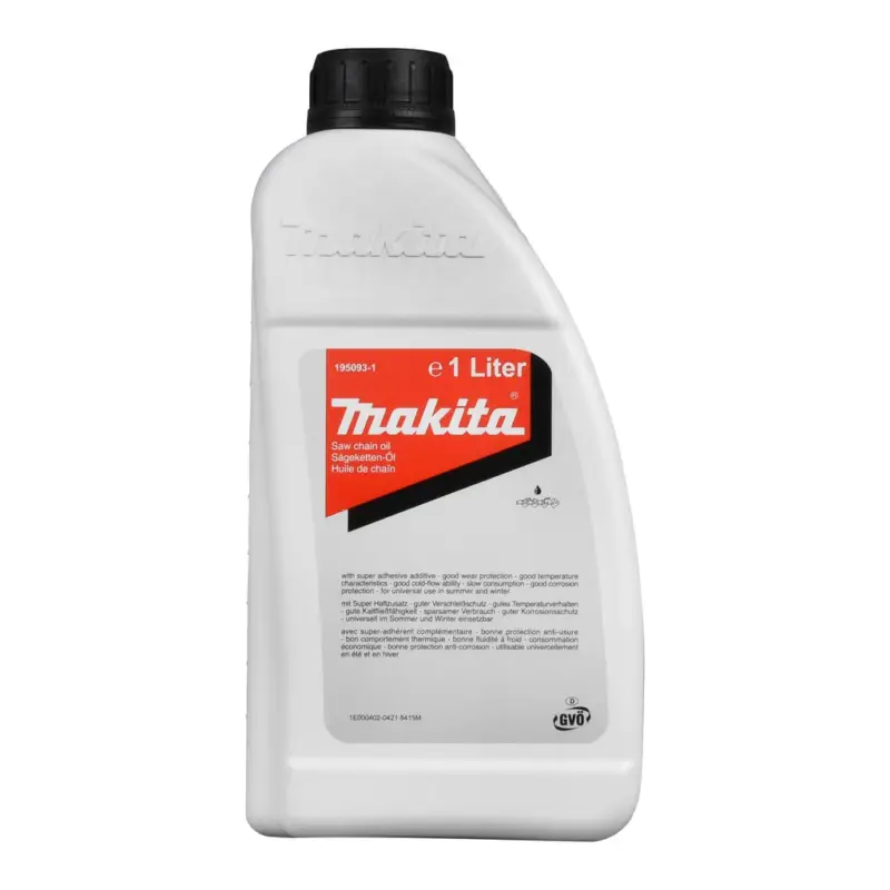 Makita Sägekettenöl Säge Verschleißschutz Korrosionsschutz Mineral+ 1l 195093-1 Neu Im Sortiment