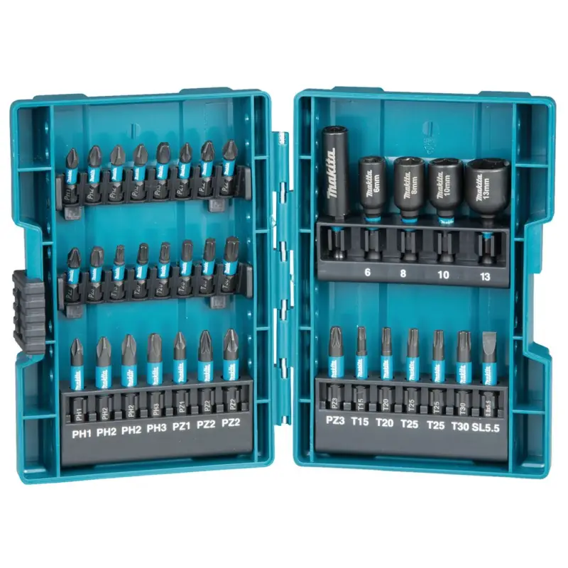 Finale Aktion Makita Bit Set Impact BLACK 35 teilig S2 Stahl 1/4 Zoll Sechskant B-66880