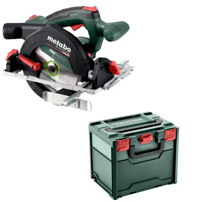 Metabo Akku Handkreissäge KS 18 LTX 57 BL Solo 18V metaBox 340 CAS 611857840 Sonderaktion