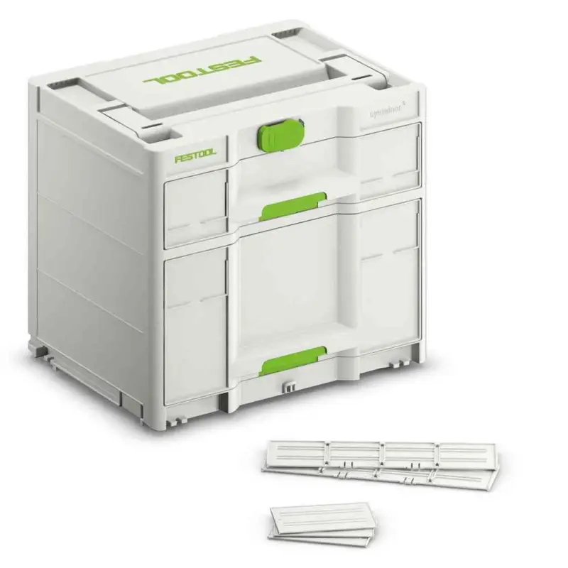 Geprüft Festool Sortainer³ SYS3-SORT/2 M 337 Systainer mit Schubladen leer 577770