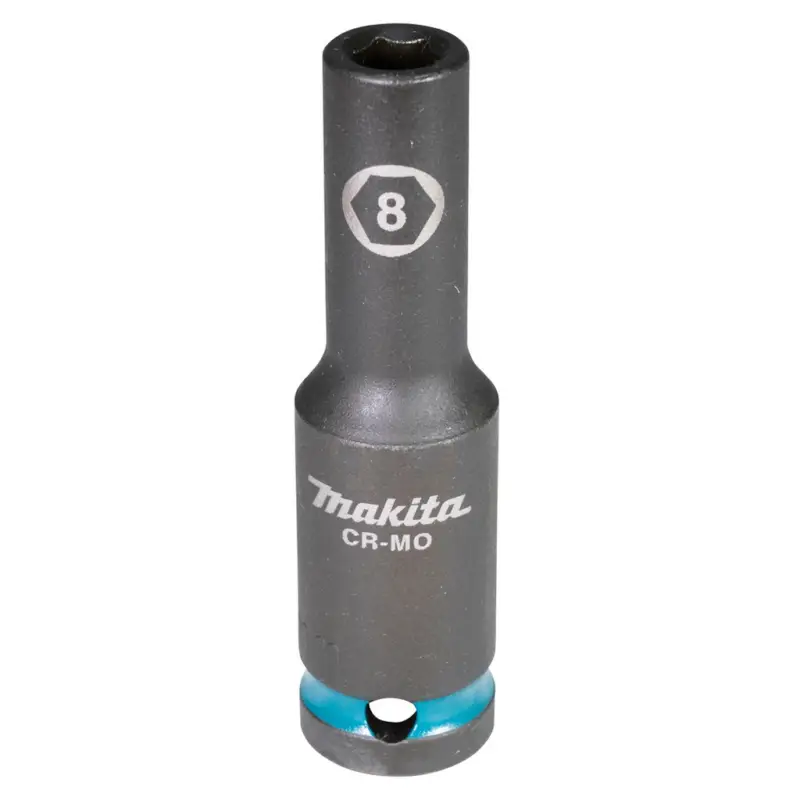 Makita Impact Black Schlagnuss 1/2 Zoll SW8 lang Schlagschrauber E-16405 Schneller Versand