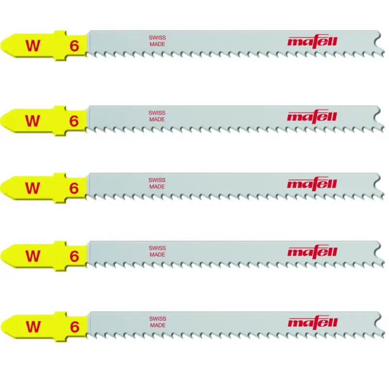 Markenprodukt Mafell Stichsägeblatt W6 Wood 5 Stück für Akku-Stichsäge PS 2-18 093846