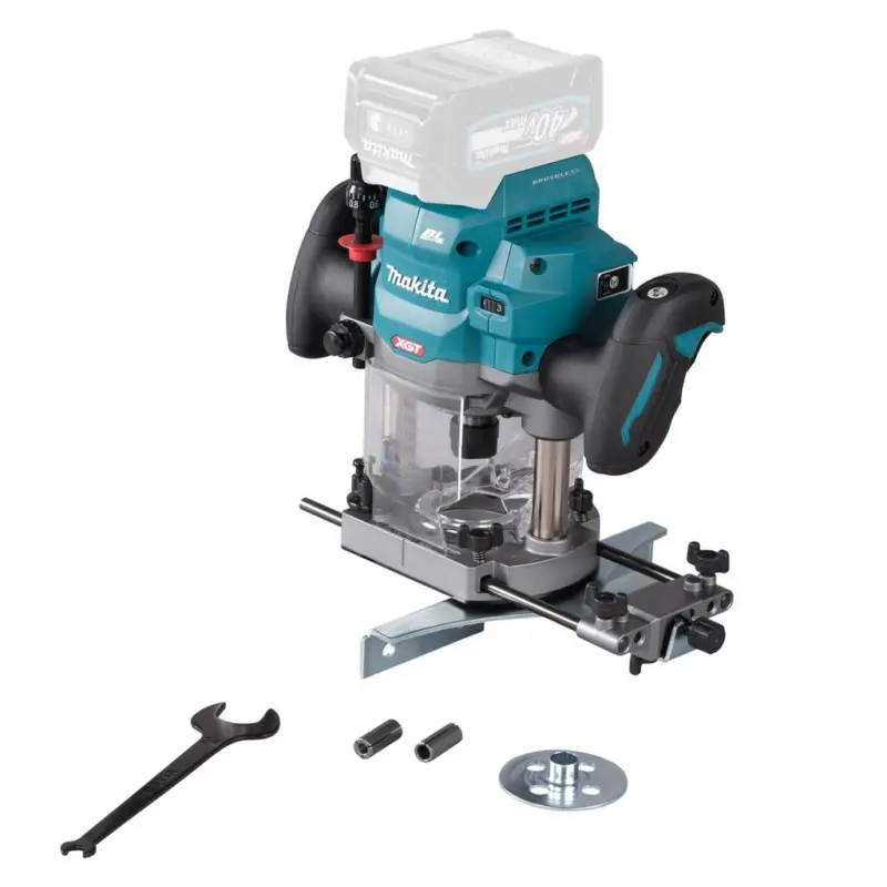 Makita Akku Oberfräse 40V Hubhöhe 0 - 60mm ohne Akku ohne Ladegerät RP001GZ Begrenztes Angebot