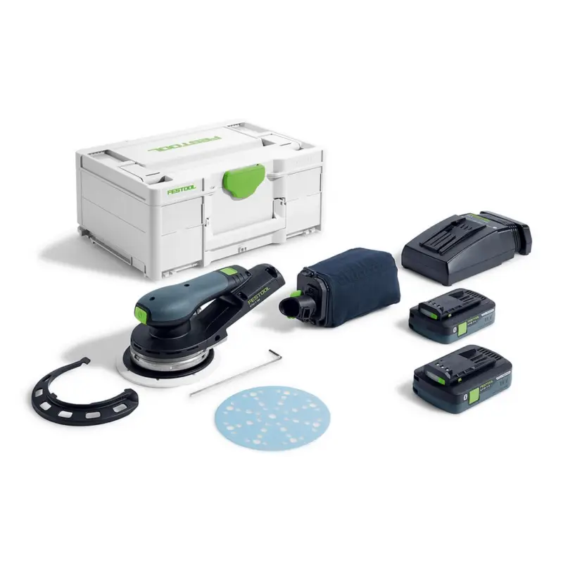 Festool Akku Exzenterschleifer ETSC 2 150 4,0 I-Plus mit Akku + Ladegerät 577726 Geprüft