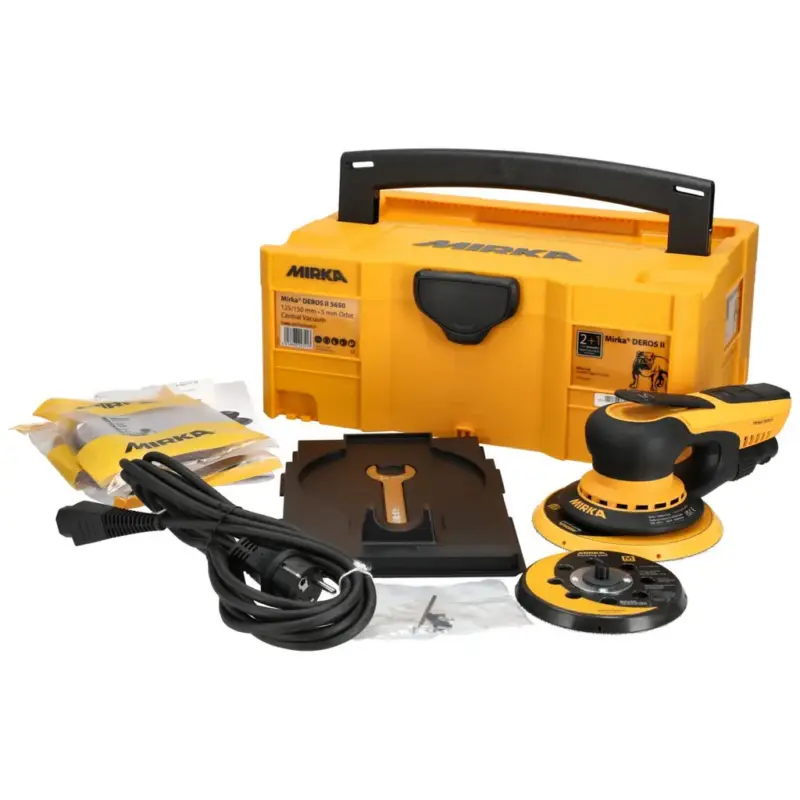 Sale Mirka DEROS II 5650 125/150mm Hub 5.0 mit Case Exzenterschleifer MID5650404CA