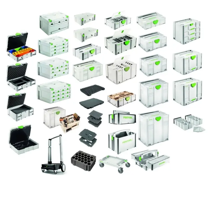Festool Festo Tanos Systainer 1- 2 - 3 - 4 - 5 TLoc Sortainer Mini HWZ Rollbrett Super-Preis