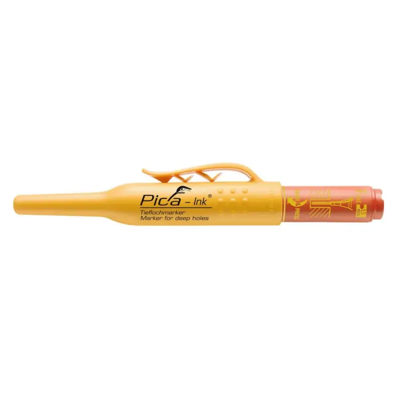 Top-Preis Pica Ink Tieflochmarker Marker Baumarker Permanentmarker permanent rot 150/40