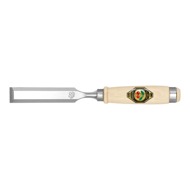 Kirschen Stechbeitel 20 mm mit Weißbuchenheft Nr. 1001020 - Spezial-Werkzeugstahl Bestpreis