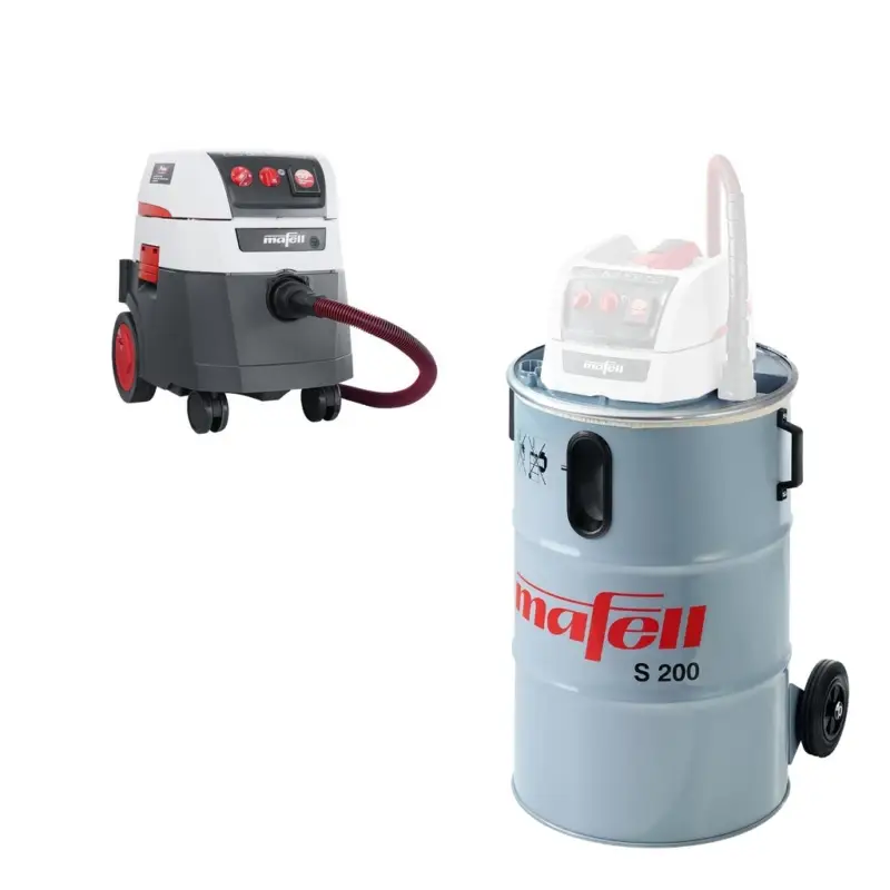 Neuheit Mafell Behälter S 200 mit Zubehör + Absauggerät S 35 M Staubsauger Vorführer C1
