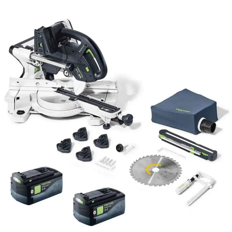 Mega-Angebot Festool Akku Kappsäge Zugsäge KAPEX KSC 60 EB-Basic 577775 + Akkupack Set