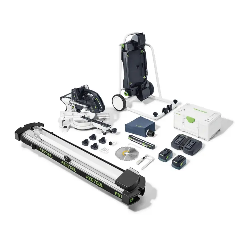 Festool Akku Kapp Zugsäge KAPEX KSC 60EB+Energie Set +Untergestell +Kappanschlag Markenware