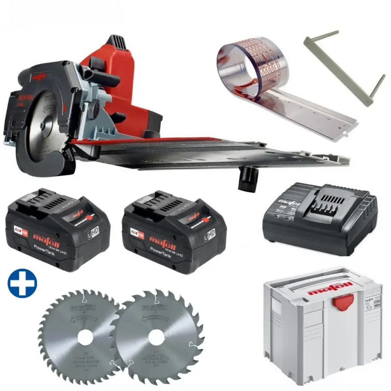 Direkt Vom Hersteller Mafell Akku Kappschienen Säge KSS 40 18M bl + Sägeblätter Z24/Z40