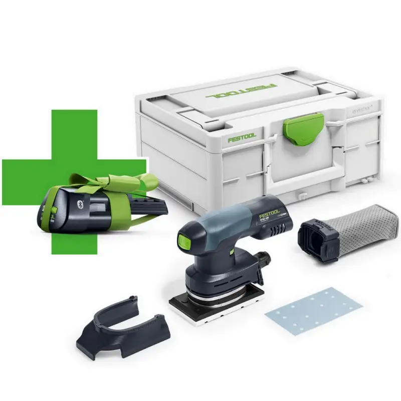 Festool Akku Rutscher Schleifer Schleifen 18V 3Ah RTSC 400-Basic-Ergo 577028 Direkt Vom Hersteller