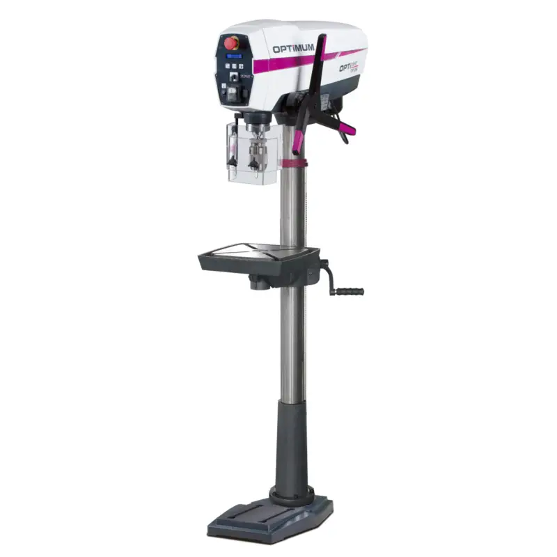 Must-Have Säulenbohrmaschine Optimum OPTIdrill DP 26-F (400 V) Set 3020625FSET