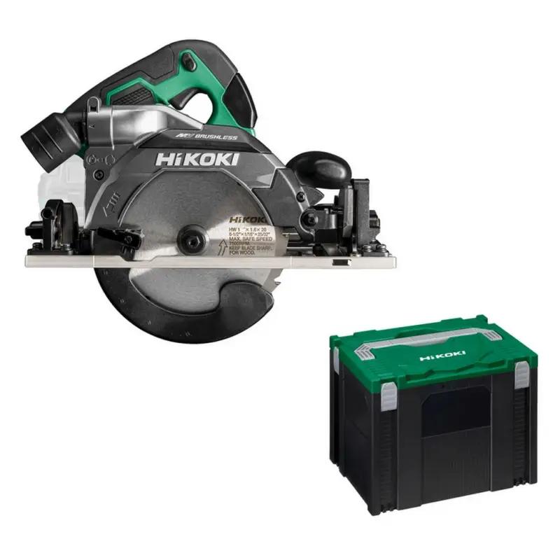 Top-Angebot HiKOKI Akku Handkreissäge C3606DUMW2Z Multivolt Solo 36V 165mm Systembox 4