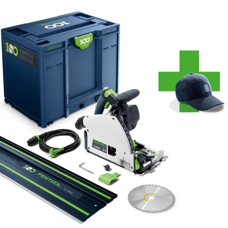 Nur Heute Festool Tauchsäge TS 60 KEBQ-Plus-FS 100Y Ltd. Edit. Cap 578221 SOFORT lieferbar