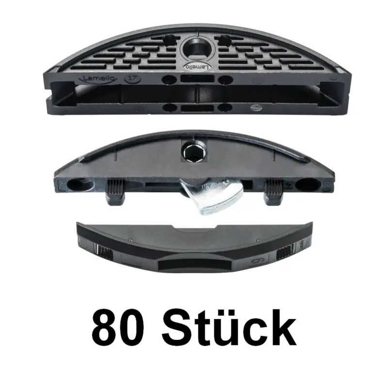 Lamello Verbindungssystem LC P-16x17 Set mit Clamex P-14/10 80 Stück 145722 Neue Kollektion
