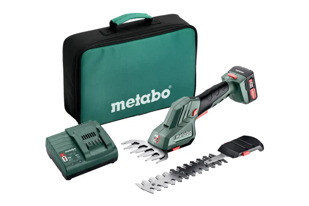 METABO Akku-Strauch- und Grasschere PowerMaxx SGS 12 Q 601608500 Werkzeugtasche Bestpreis