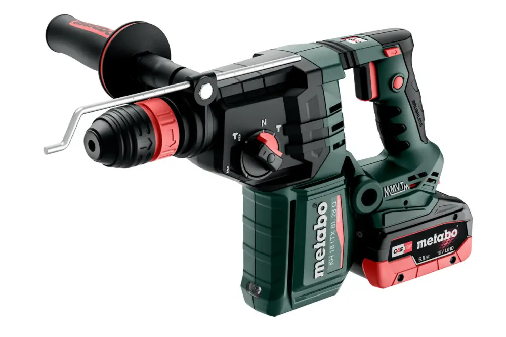 Aktuell METABO Akku-Kombihammer KH 18 LTX BL 28 Q 601715660 metaBOX 165 L