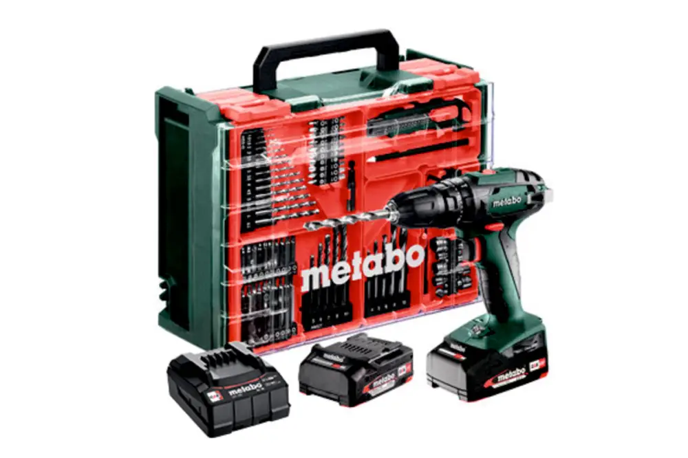 Angebot METABO Akku-Schlagbohrschrauber SB 18 Set 602245710 Kunststoffkoffer