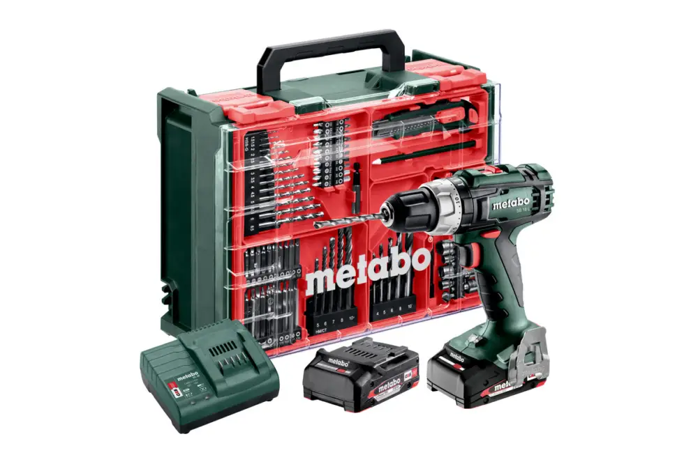 Nur Für Kurze Zeit METABO Akku-Schlagbohrschrauber SB 18 L Set 602317710 Kunststoffkoffer