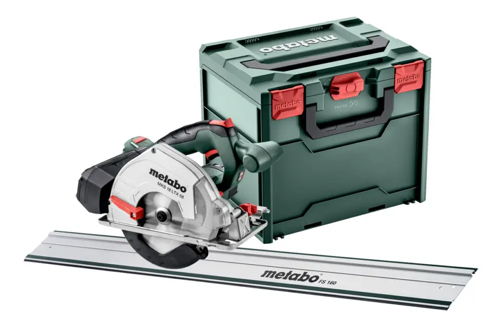 Wochenendangebot METABO Akku-Metall-Handkreissäge MKS 18 LTX 58 FS Set 691114000 metaBOX 340