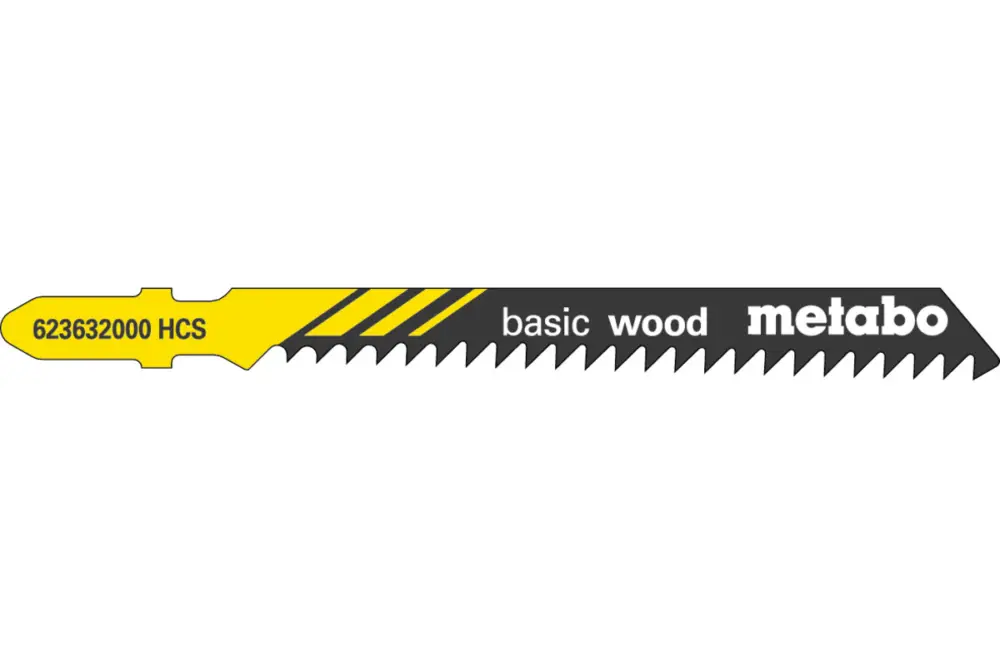 Preiswert METABO 5 Stichsägeblätter "basic wood" 74/ 3,0 mm 623632000